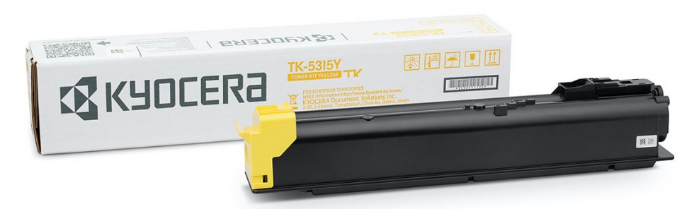 Тонер-картридж Kyocera TK-5315Y 18 000 стр. Yellow для TASKalfa 408ci / TASKalfa 508ci (1T02WHANL0)