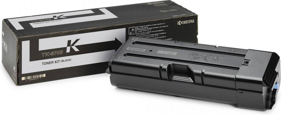 Тонер-картридж Kyocera TK-8705K Black для TASKalfa 6550ci/ 7550ci, 70 000 стр., (1T02K90NL0)