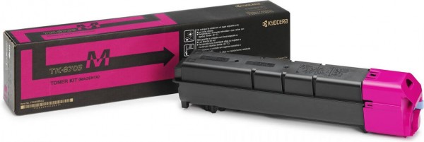 Тонер-картридж Kyocera TK-8705M Magenta для TASKalfa 6550ci/ 7550ci, 30 000 стр., (1T02K9BNL0)