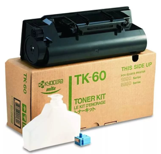Тонер-картридж Kyocera TK-60 20 000 стр. Black для FS-1800/ 1800+/ 3800 (37027060)