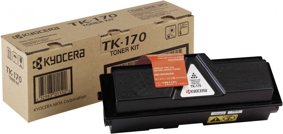 Тонер-картридж Kyocera TK-170 7 200 стр. Black для FS-1370DN/ 1320D/ DN, P2135d/ P2135dn (1T02LZ0NLC)