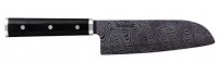 Керамический нож Kyocera с деревянной ручкой, шеф-повара, Сантоку, 16 см,  KTN-160-HIP (ALE020455)