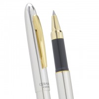 Ручка керамическая Kyocera, Ceramic pen KC-10A silver (ALC010121)