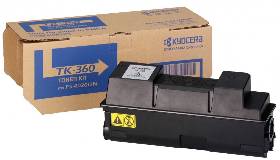 Тонер-картридж Kyocera TK-360 20 000 стр. Black для FS-4020DN (1T02J20EUC)