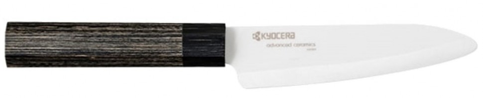 Керамический универсальный нож Kyocera с деревянной ручкой, 13 см, FJ-130WH (ALE020421)