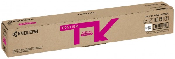 Тонер-картридж Kyocera TK-8115M 6 000 стр. Magenta для M8124cidn/ M8130cidn (1T02P3BNL0)