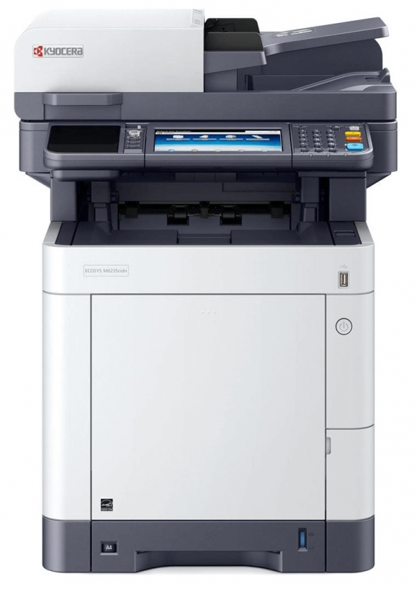 Цветной МФУ Kyocera ECOSYS M6235cidn (А4, 35 ppm, 1200 dpi, 1024 Mb, USB, Gigabit Ethernet, дуплекс, автоподатчик, тонер) (1102V03NL1)
