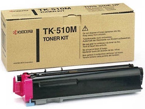 Тонер-картридж Kyocera TK-510M 8 000 стр. Magenta для FS-C5020N/ 5025N/ 5030N (1T02F3BEU0)