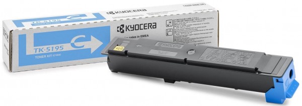 Тонер-картридж Kyocera TK-5195C 7 000 стр. Cyan для TASKalfa 306ci (1T02R4CNL0)