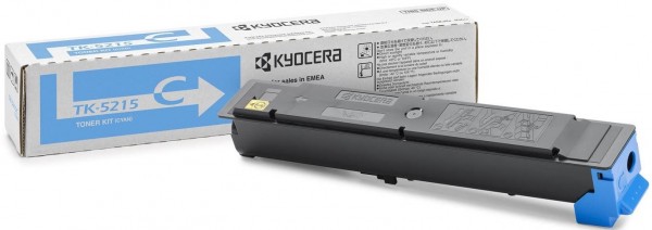 Тонер-картридж Kyocera TK-5215C 15 000 стр. Cyan для TASKalfa 406ci (1T02R6CNL0)