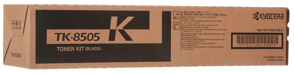 Тонер-картридж Kyocera TK-8505K 30 000 стр. Black для TASKalfa 4550ci/ 5550ci (1T02LC0NLC)