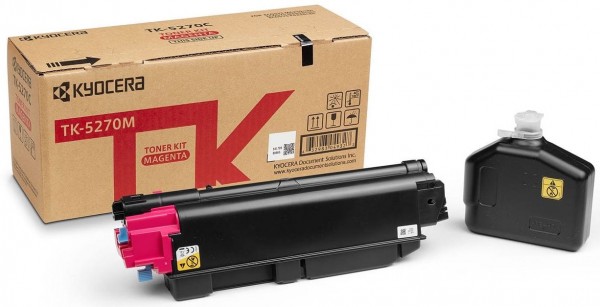 Тонер-картридж Kyocera TK-5270M 6 000 стр. Magenta для M6230cidn/ M6630cidn/ P6230cdn (1T02TVBNL0)