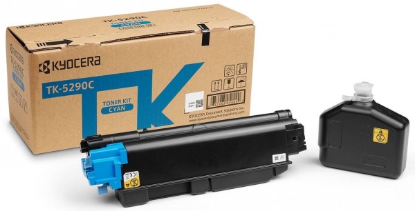 Тонер-картридж Kyocera TK-5290C 13 000 стр. Cyan для P7240cdn (1T02TXCNL0)